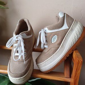 Platform Hi-Rise Skechers Sneakers Y2K, Vintage, Chunky, Spice Girls, Suede